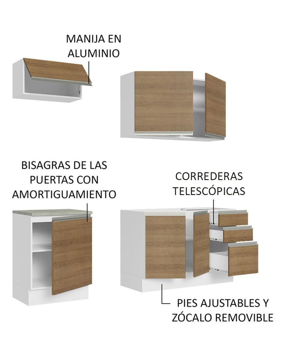 Alacena Glamy MDP 4