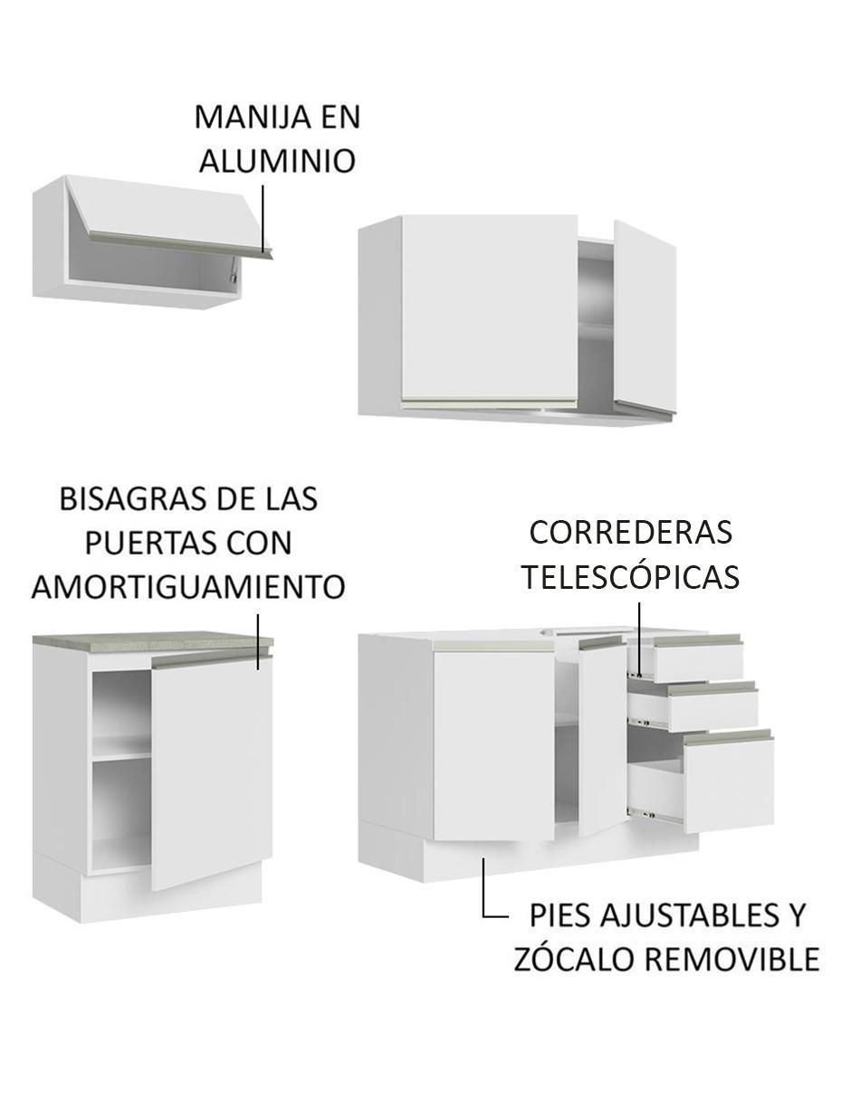 Alacena Glamy MDP 4