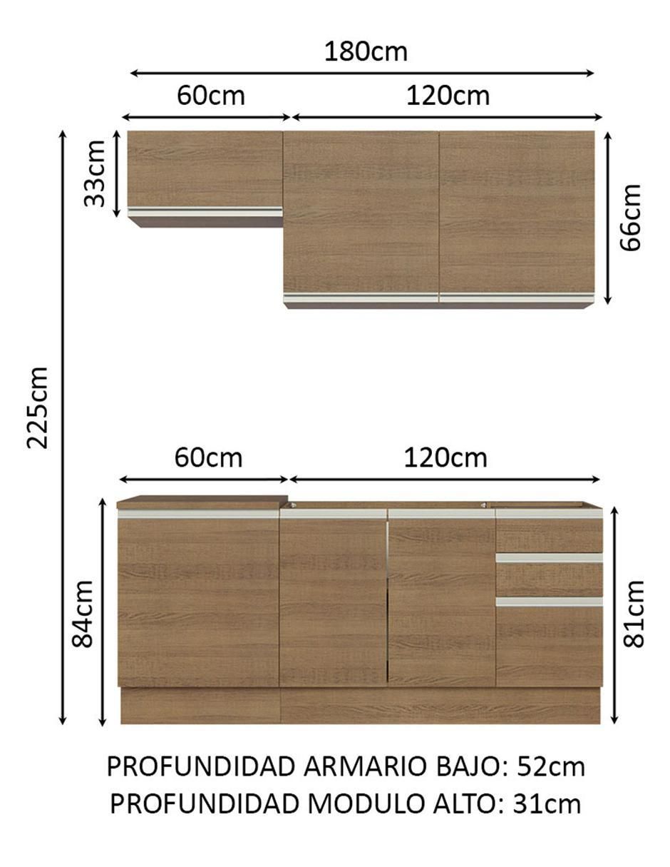 Alacena Glamy MDP 11