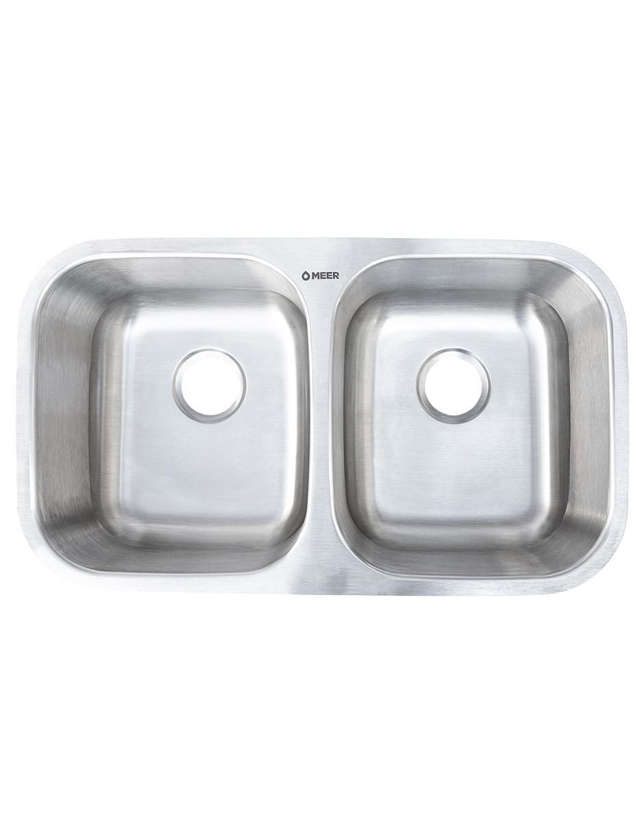 Tarja doble tina de acero inoxidable TD8247SR2