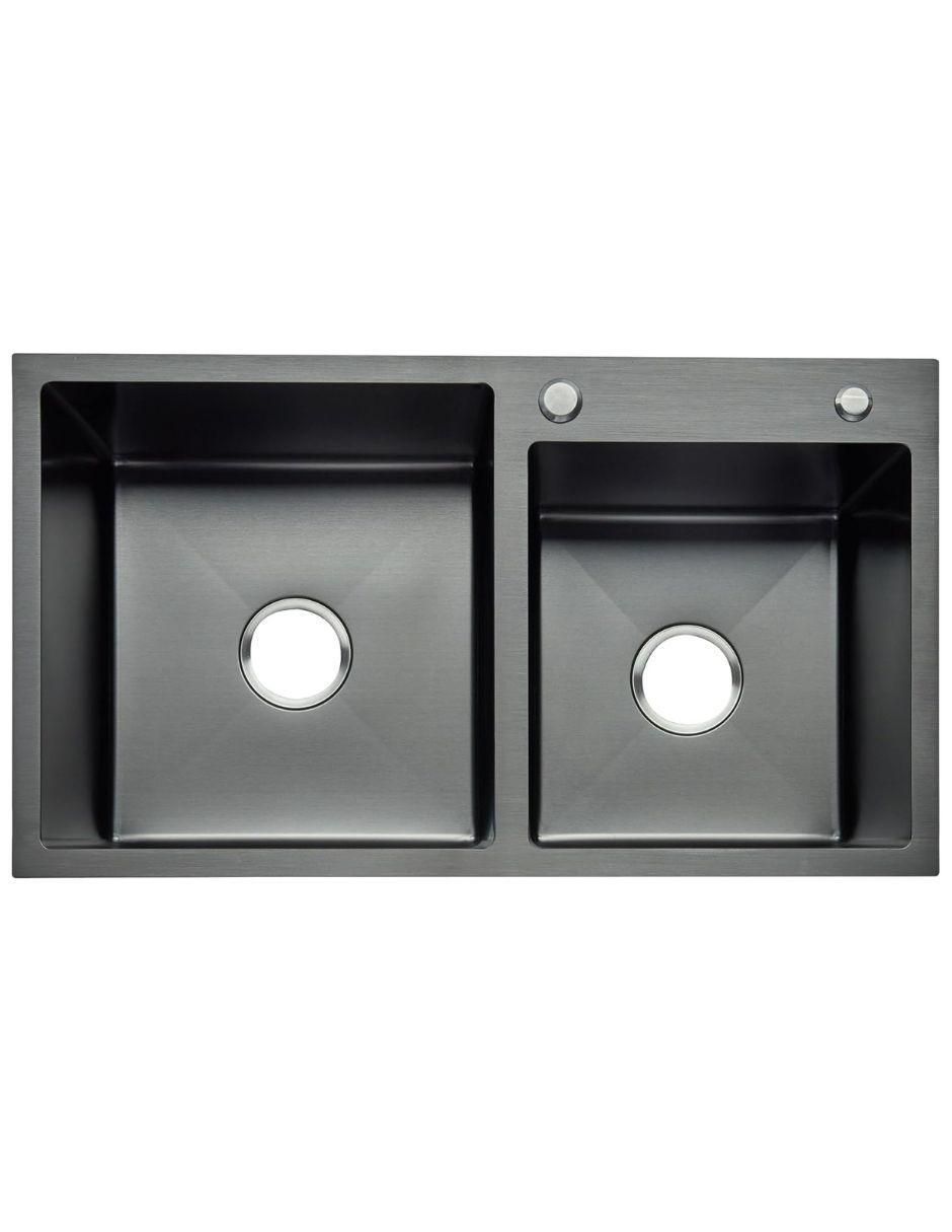 Tarja doble tina de acero inoxidable TD8245-2N Tarja doble tina de acero inoxidable TD8245-2N