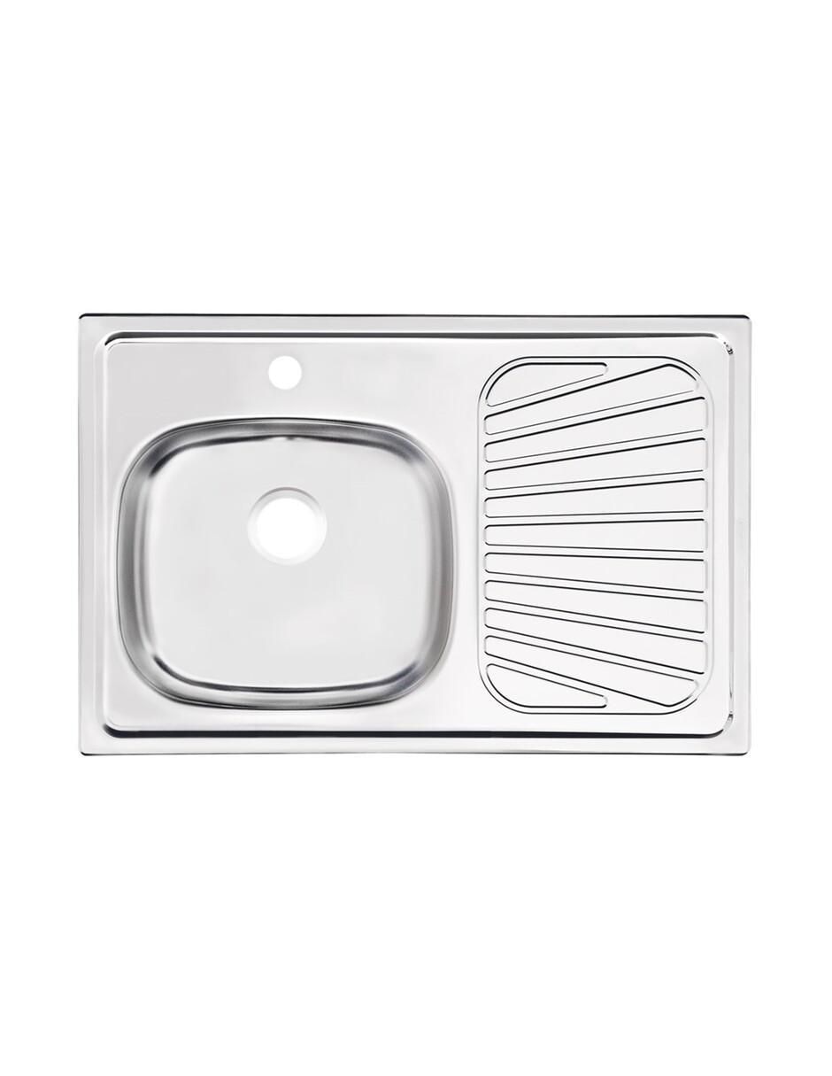 Tarja de acero inoxidable con escurridor derecho 93848515