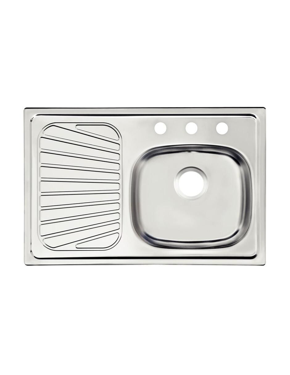 Tarja de acero inoxidable con escurridor izquierdo 93849535