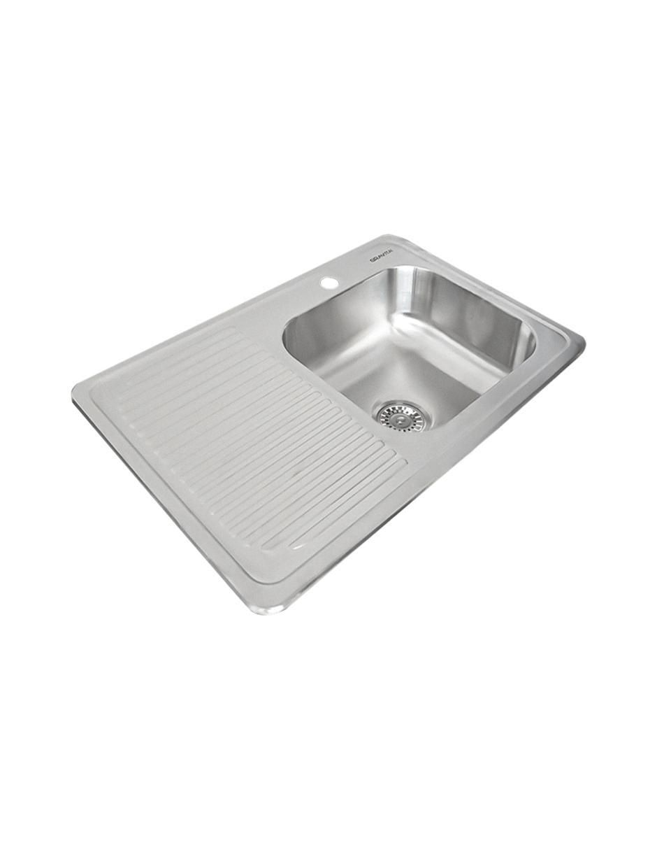 Tarja de acero inoxidable con escurridor izquierdo 2236 5
