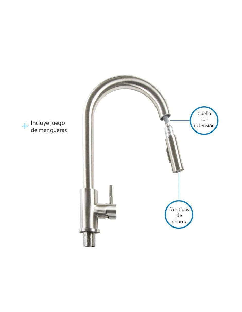 Tarja doble tina de acero inoxidable TD8247SR2GKIT-2MZM8119 8