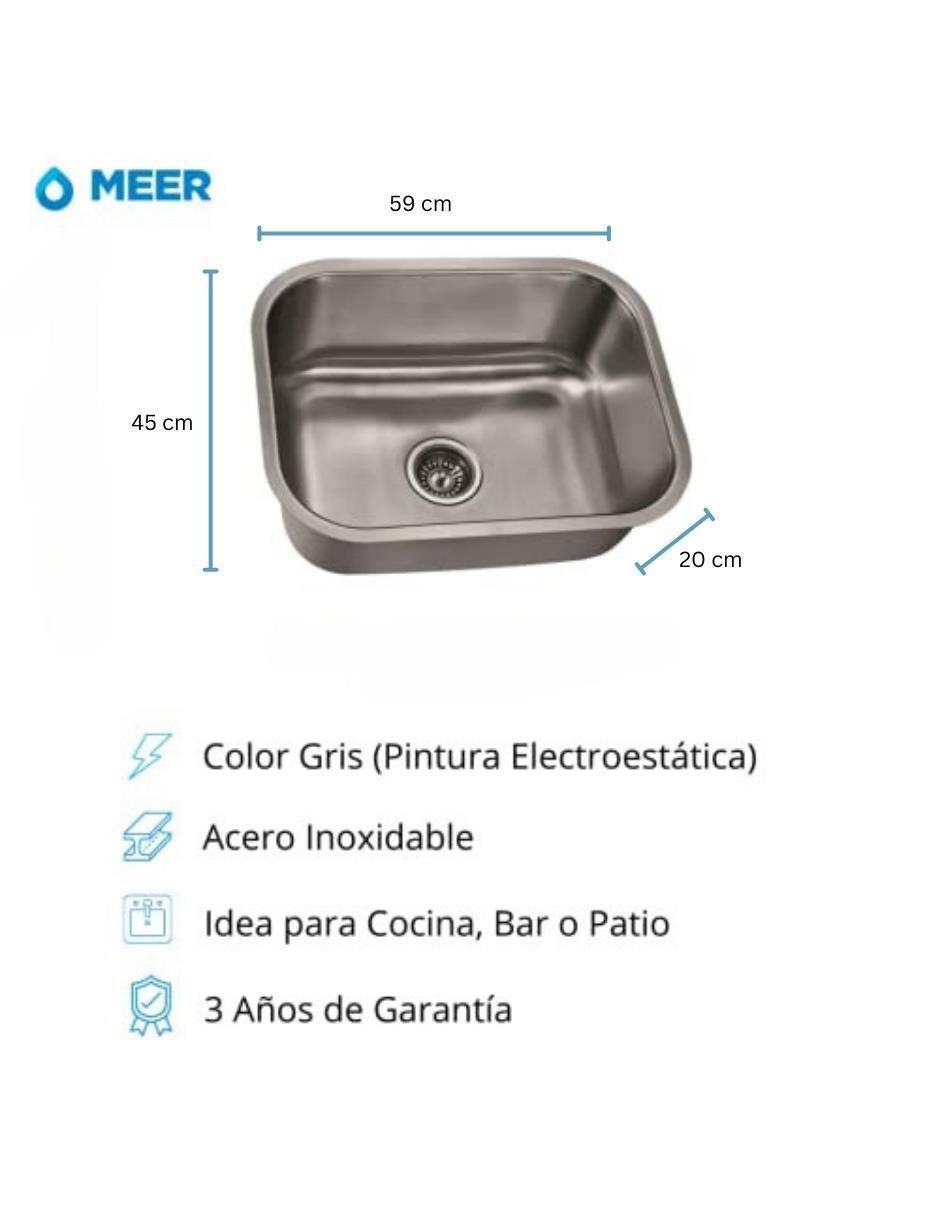 Tarja 1 tina de acero inoxidable TS5945SC2G + CESP-001 7