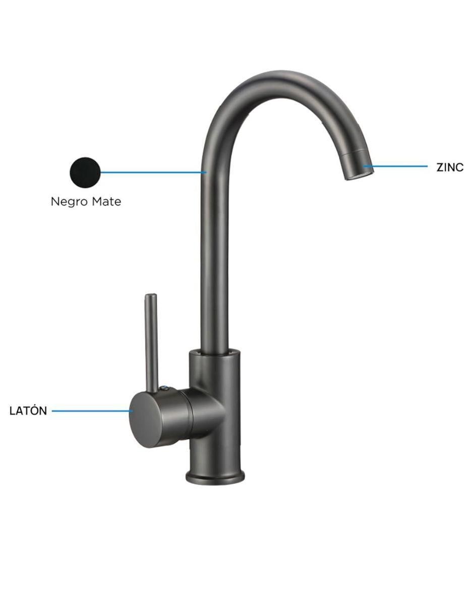 Tarja de acero inoxidable con escurridor derecho KIT3TSED8050MZM8112CRT 7