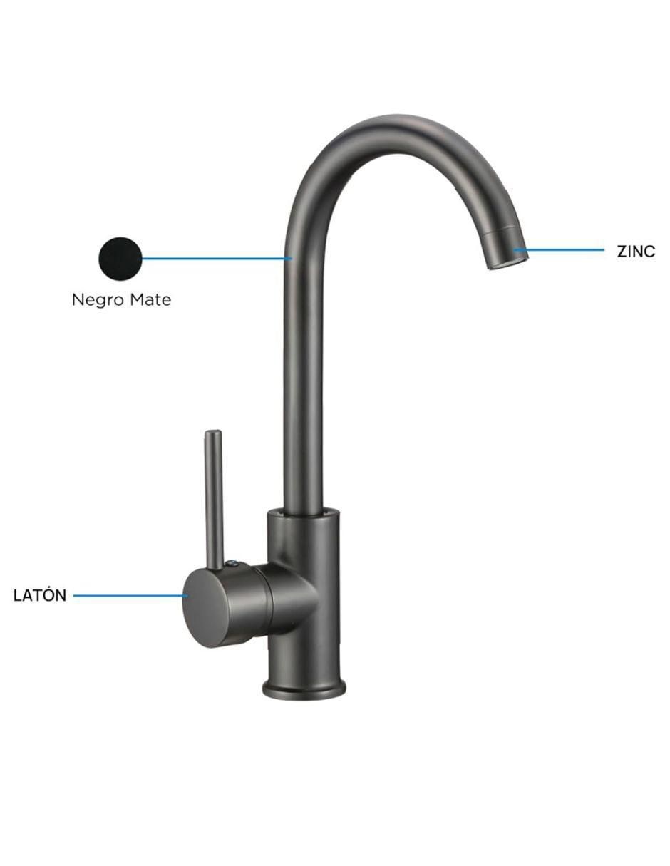 Tarja de acero inoxidable con escurridor izquierdo KIT3TSEI8050MZM8112CRT 7