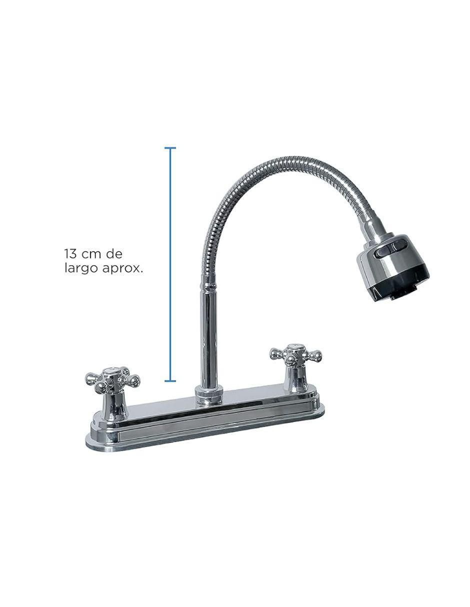Tarja doble tina de acero inoxidable TD8456 KIT-002 MZF826F 10