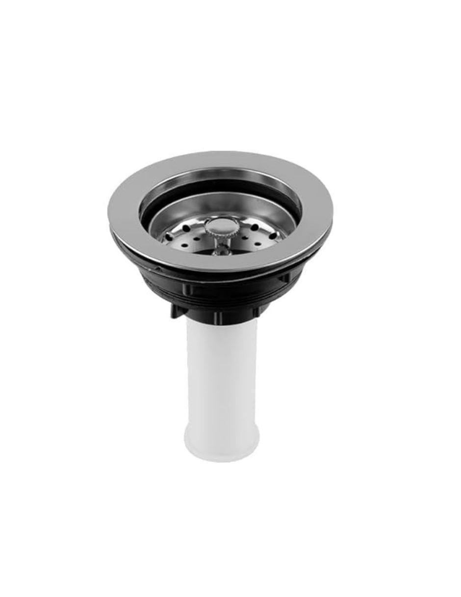 Tarja de acero inoxidable con escurridor izquierdo TSEI10050 + KIT-003 6