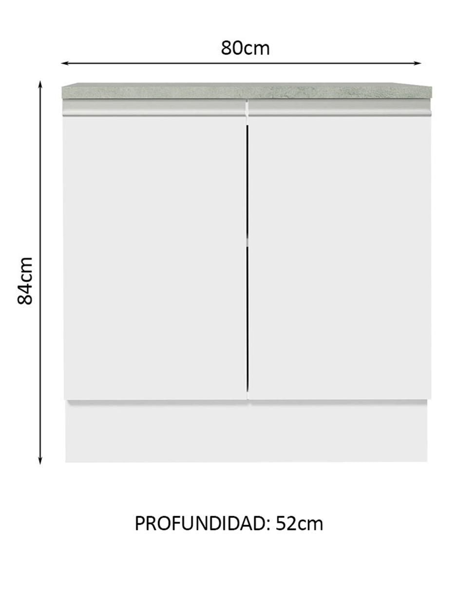 Gabinete armable Glamy de MDP 7