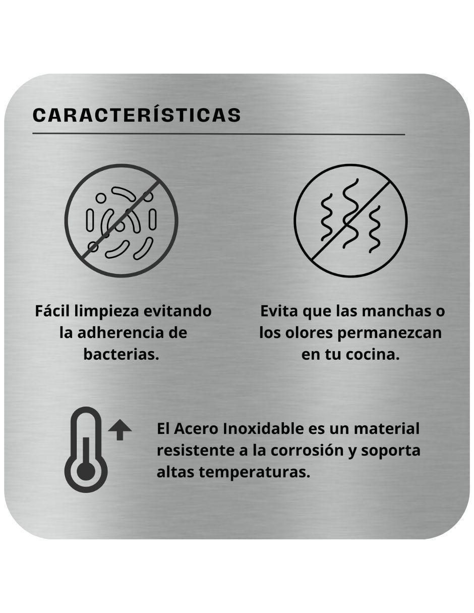 Tarja doble tina de acero inoxidable Acero Inoxidable 304 4