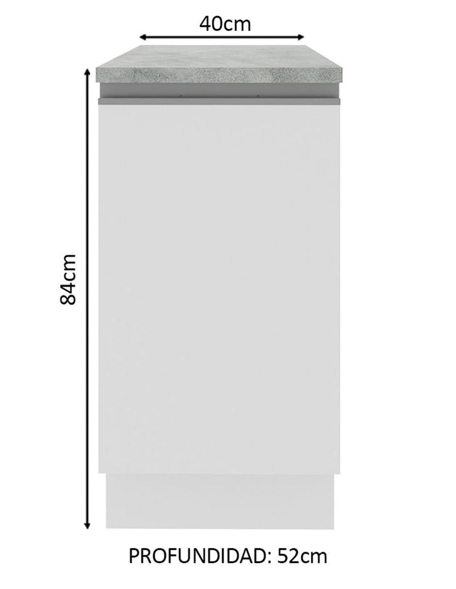 Gabinete Glamy de MDP 7