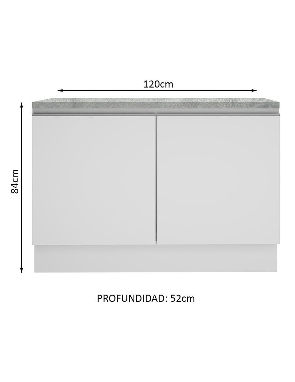 Gabinete Glamy de MDP 8