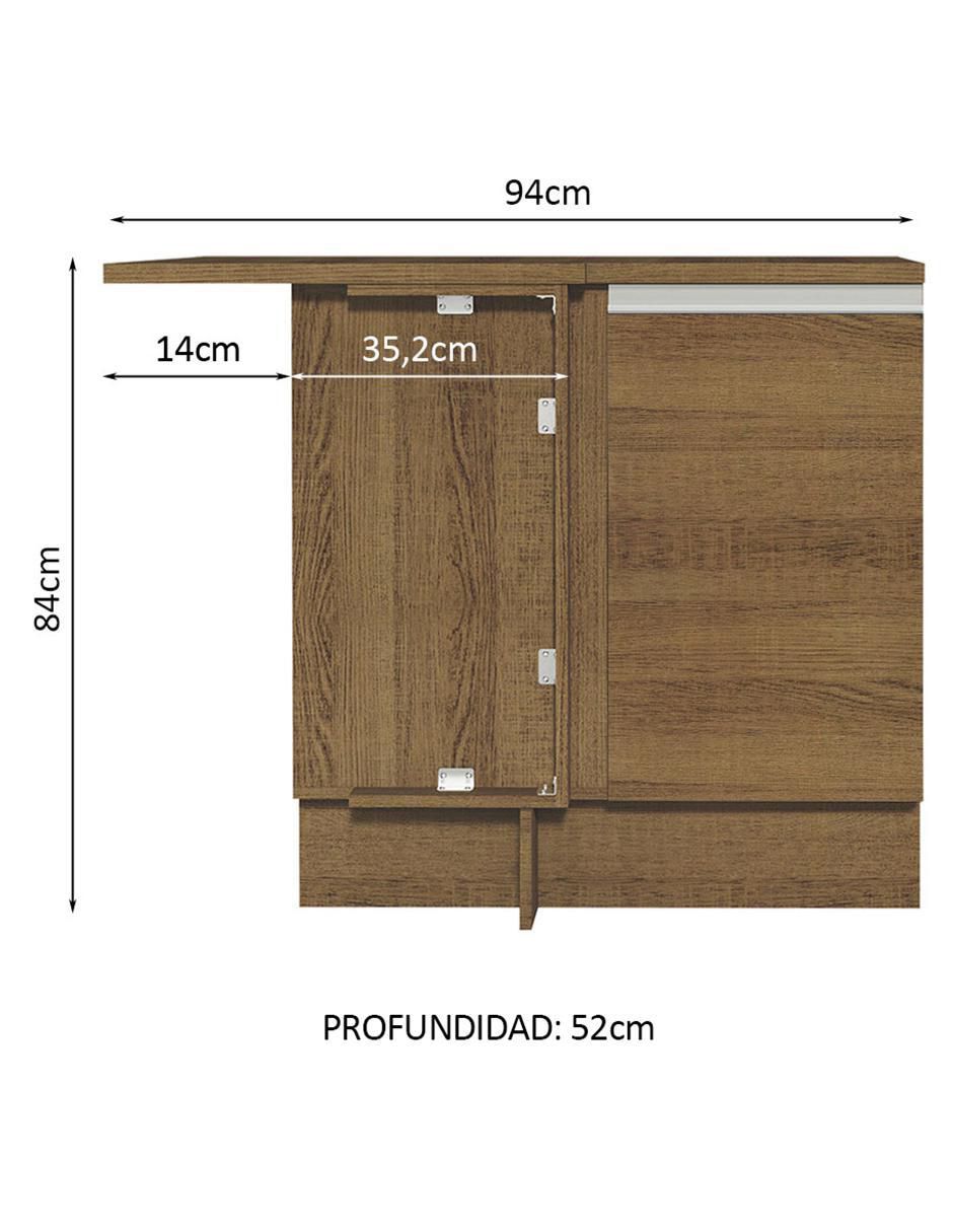 Gabinete armable Glamy de MDP 8