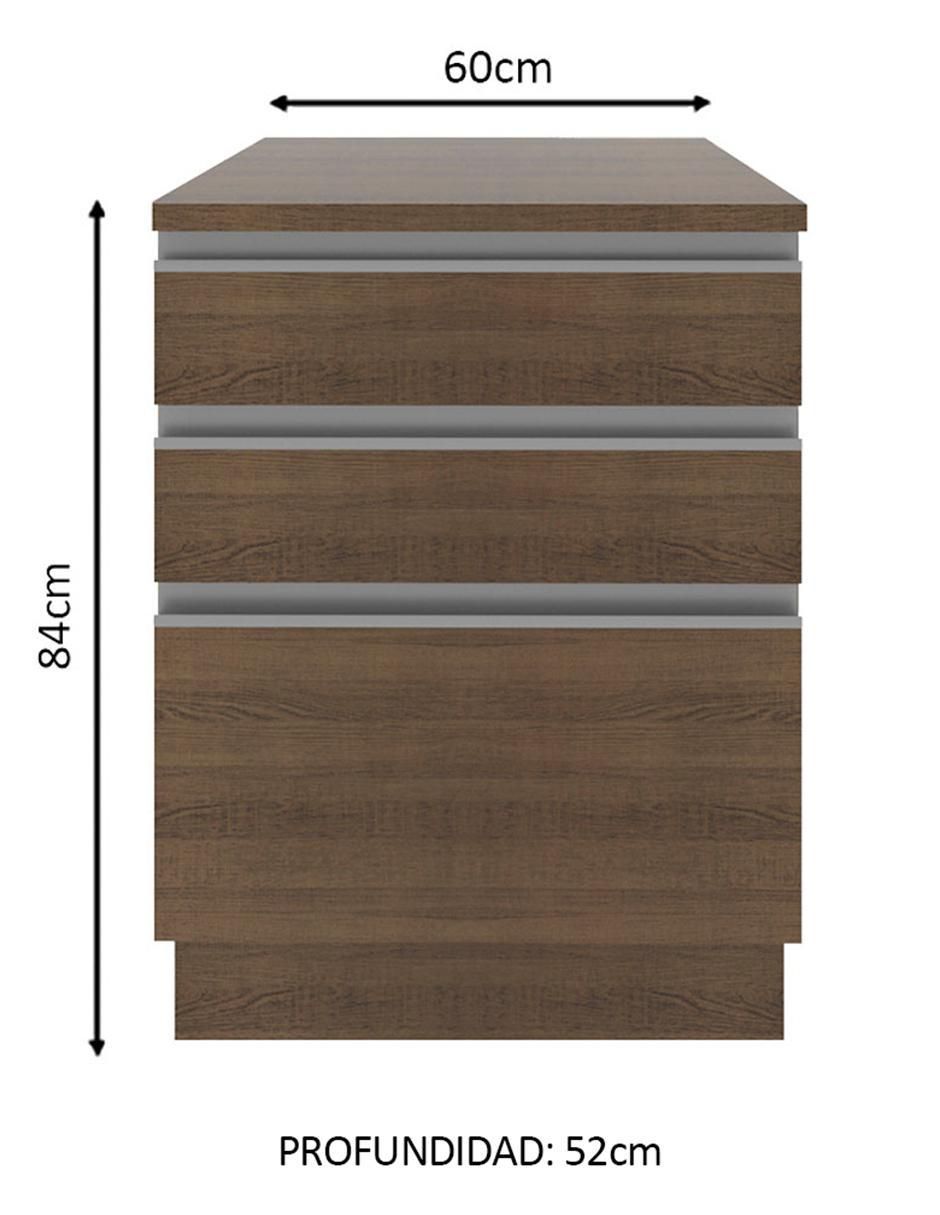 Gabinete Glamy de MDP 8