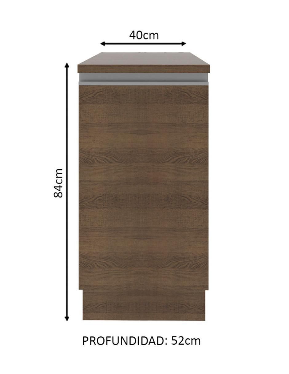 Gabinete Glamy de MDP 8