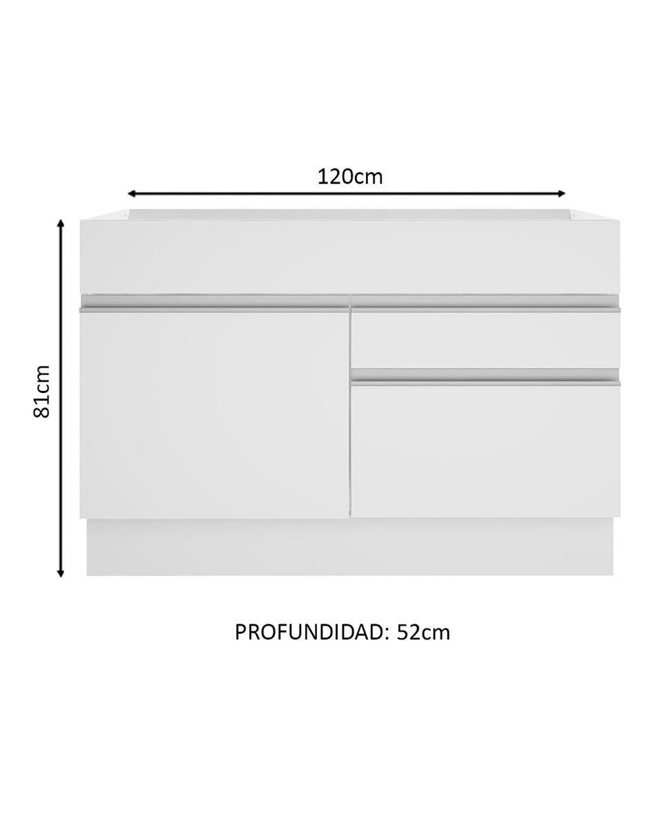 Gabinete Glamy de MDP 7