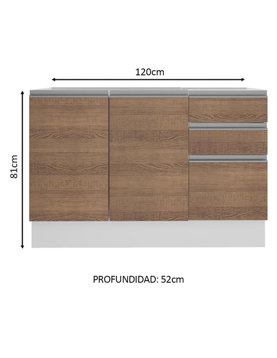 Gabinete Glamy de MDP 10