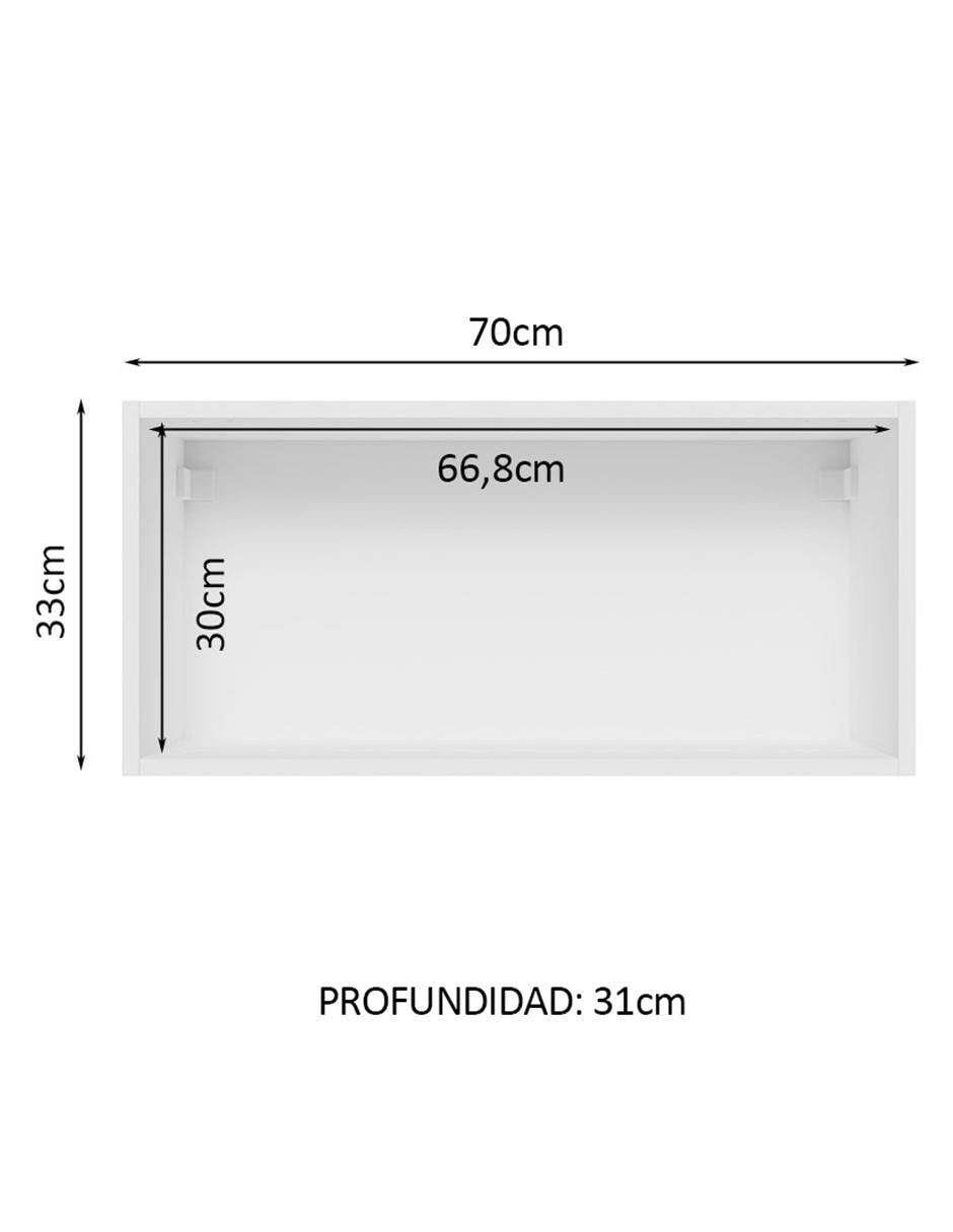 Gabinete superior armable Glamy de MDP 9