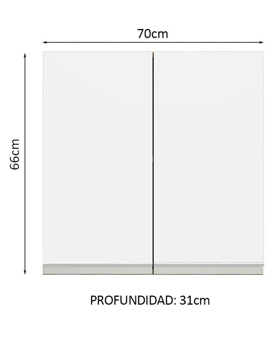 Gabinete superior armable Glamy de MDP 8