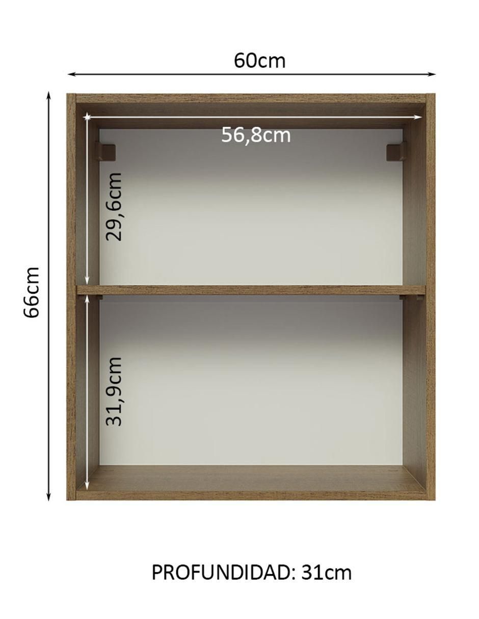 Gabinete superior armable Glamy de MDP 9