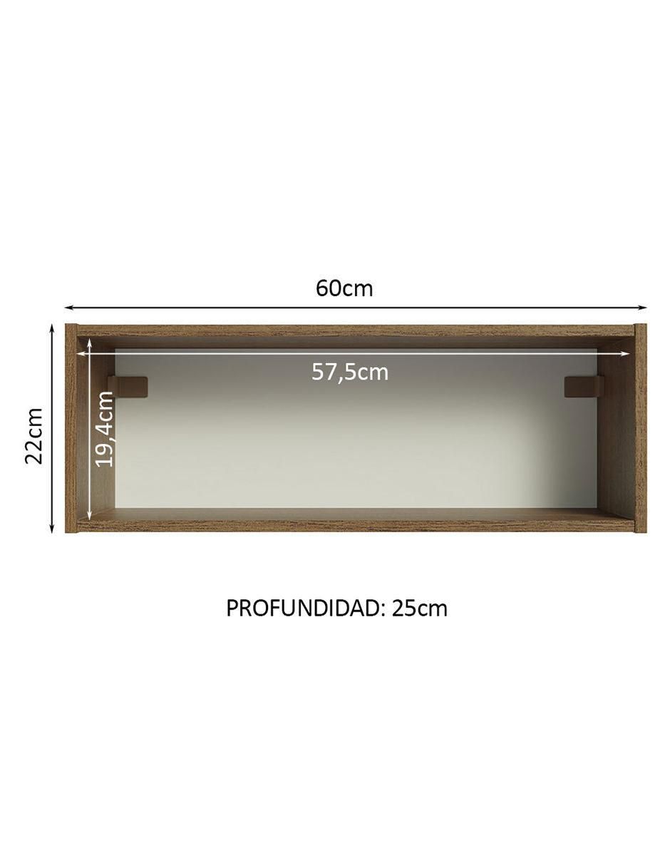 Gabinete superior armable Emilly de MDP 5