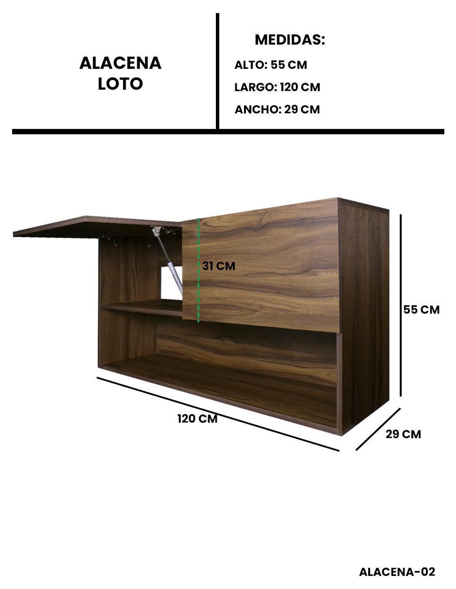 Guardadespensa armable loto MDF 7