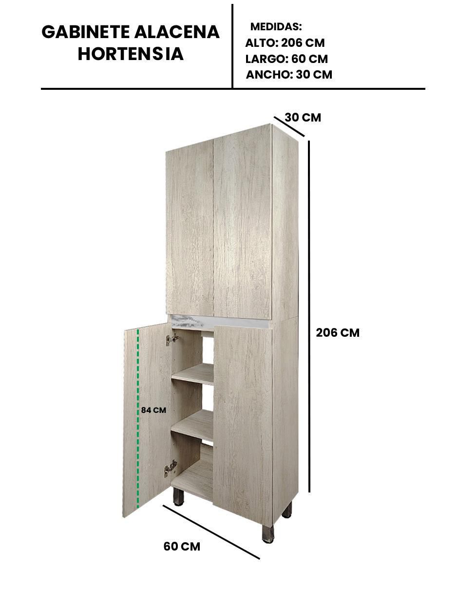 Guardadespensa armable hortensia MDF 7
