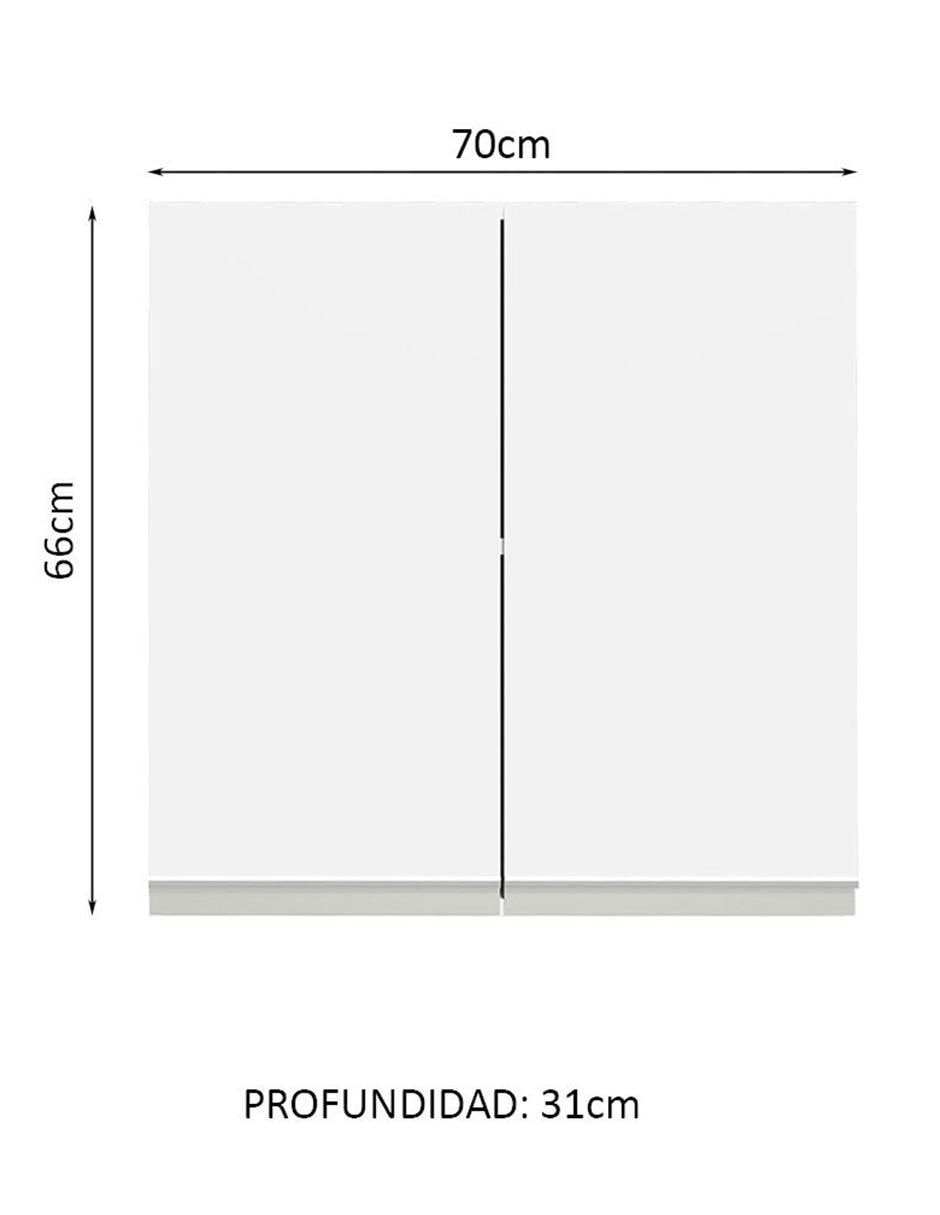 Gabinete superior armable Glamy de MDP 7