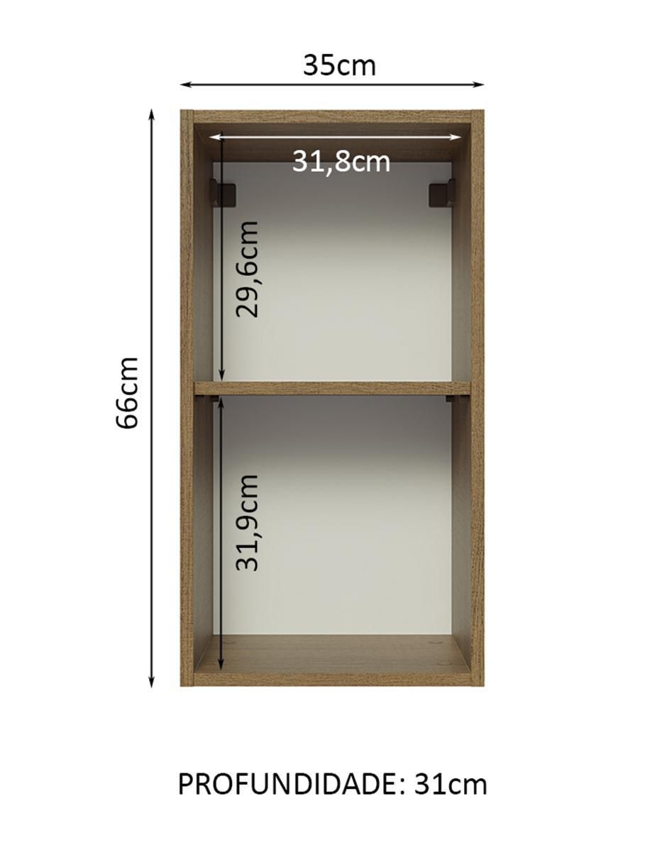Gabinete superior armable Glamy de MDP 9