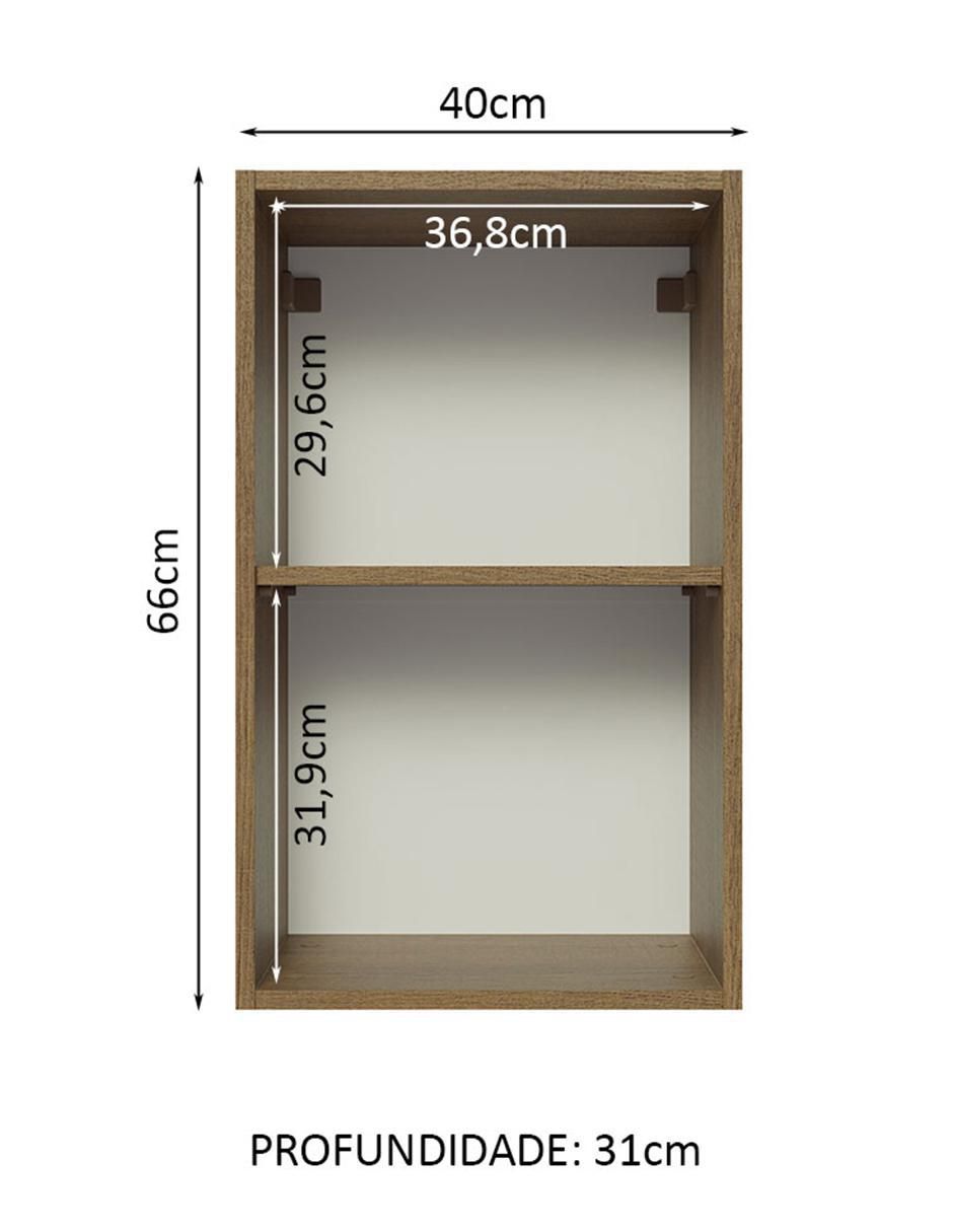Gabinete superior armable Glamy de MDP 9