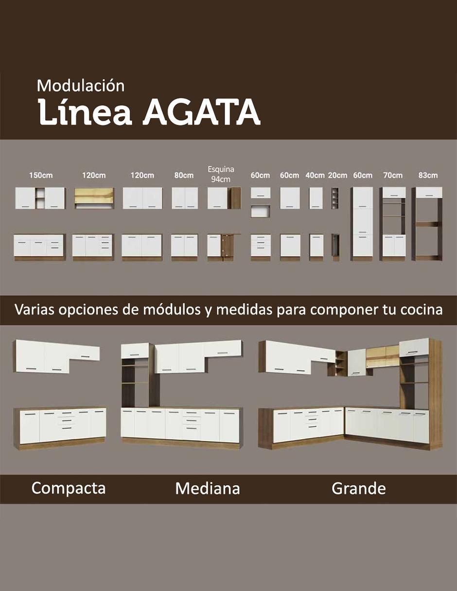 Cocina integral Ágata 11