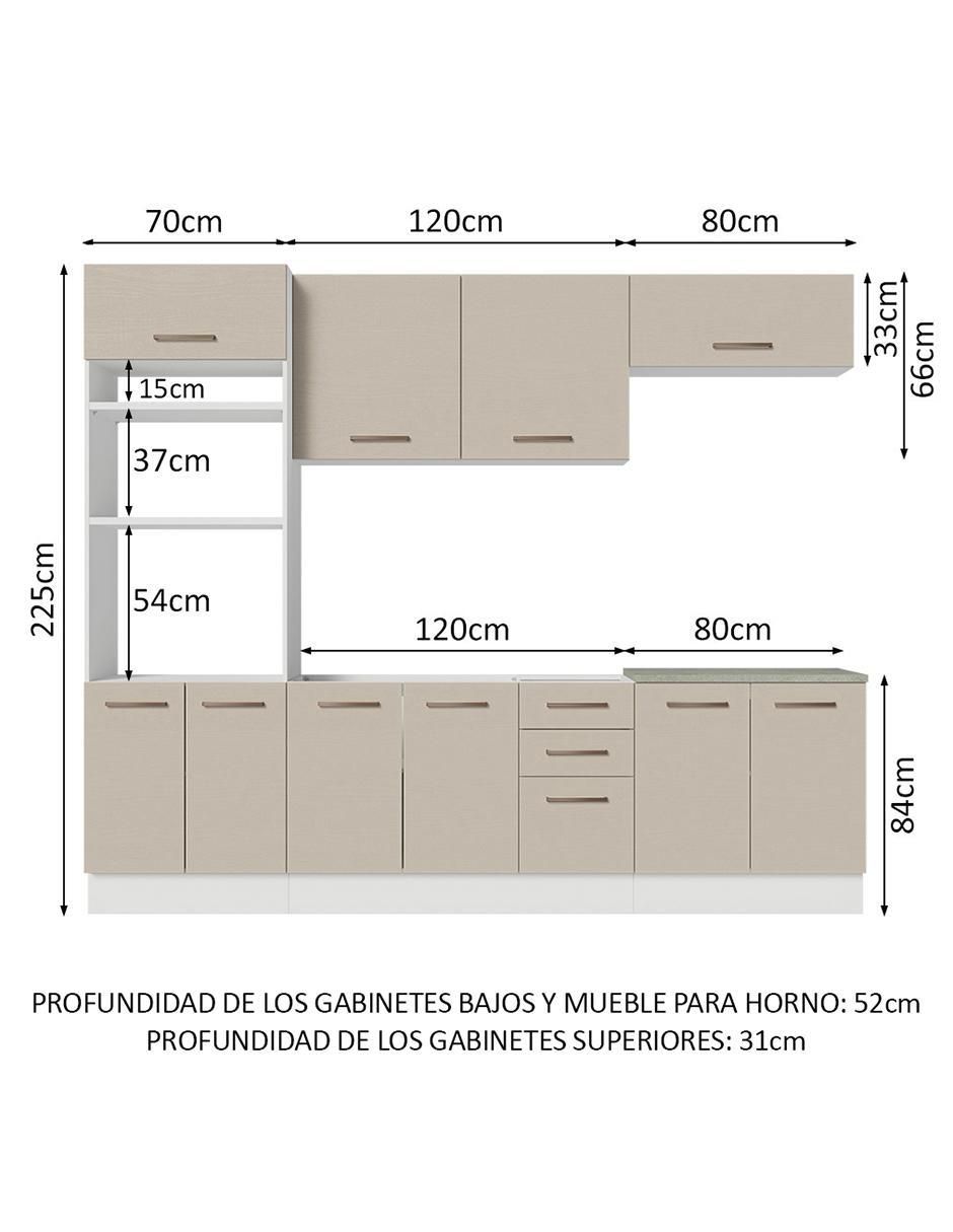 Cocina integral Ágata 10