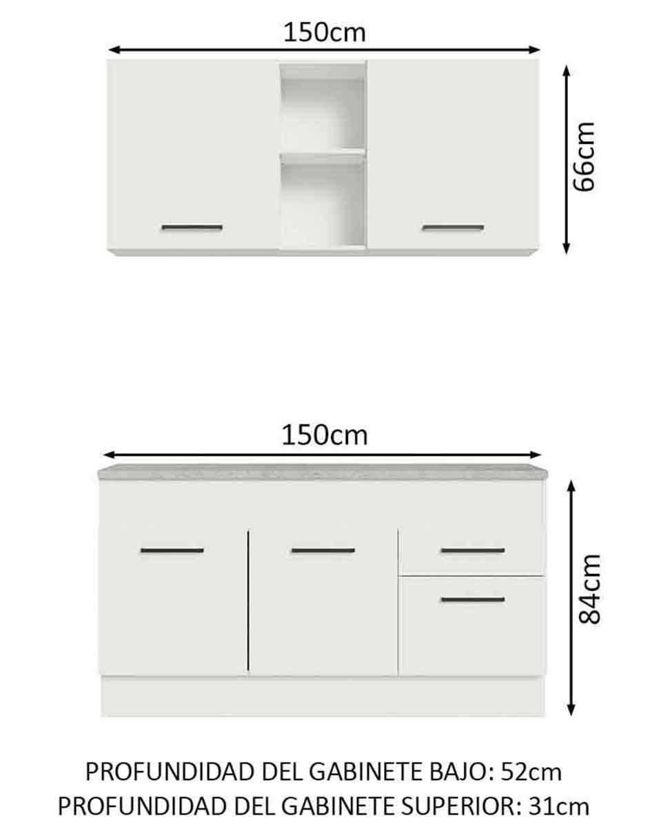 Cocina integral Ágata 9
