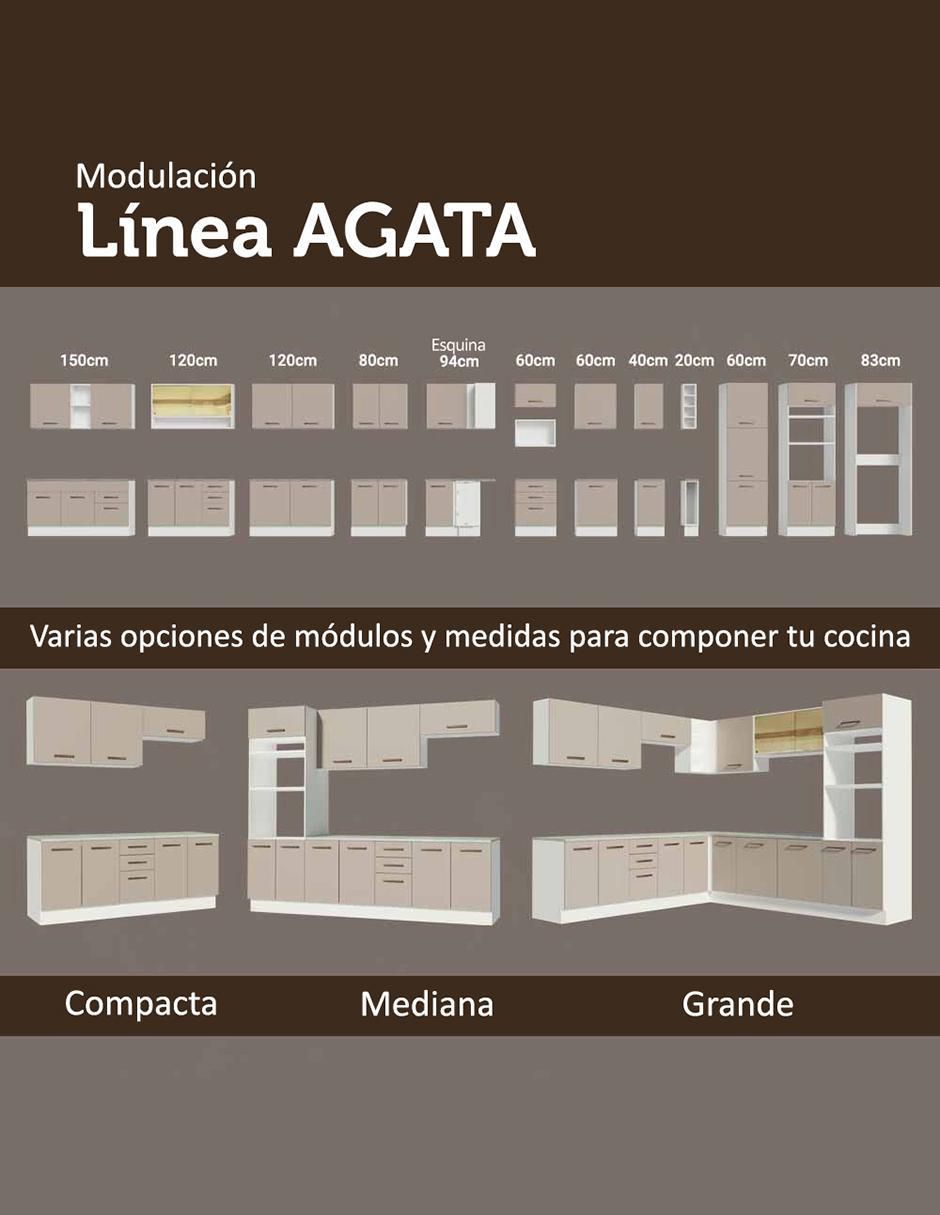 Cocina integral Ágata 11