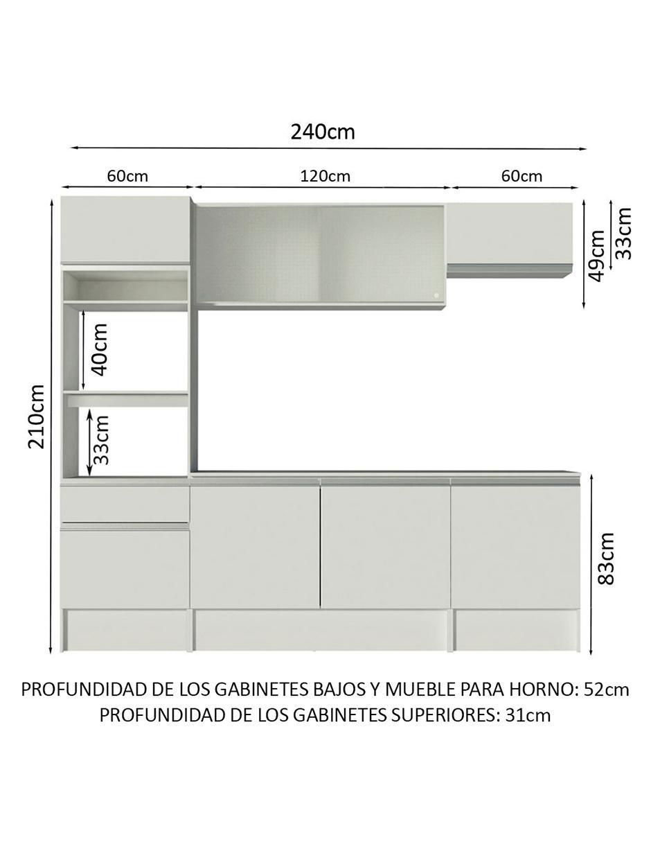 Cocina integral Topazio 8