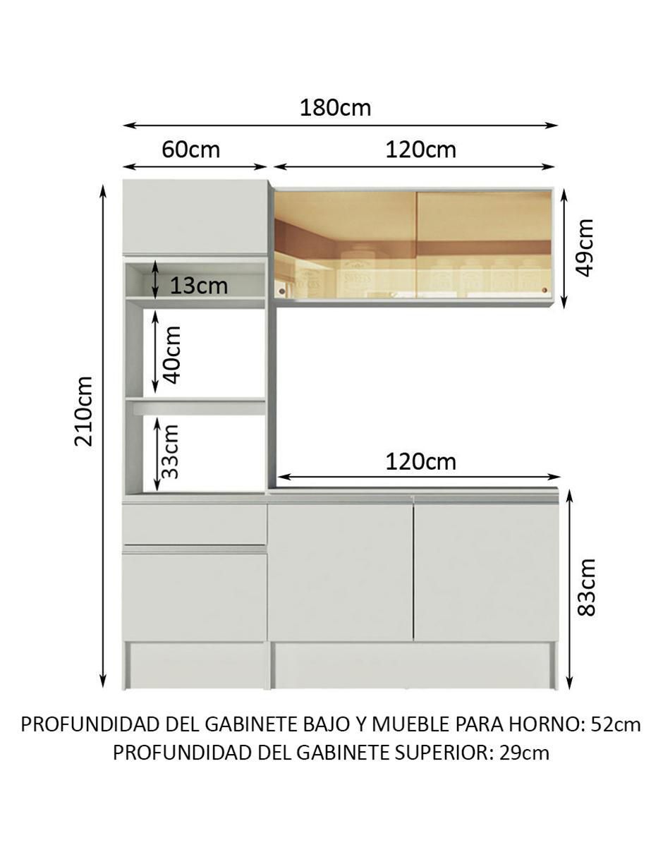 Cocina integral Diamante 8