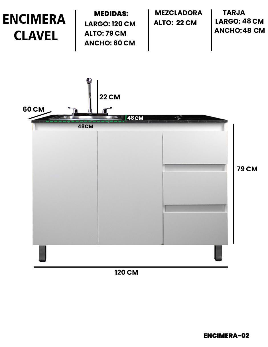 Gabinete Clavel de MDF 8