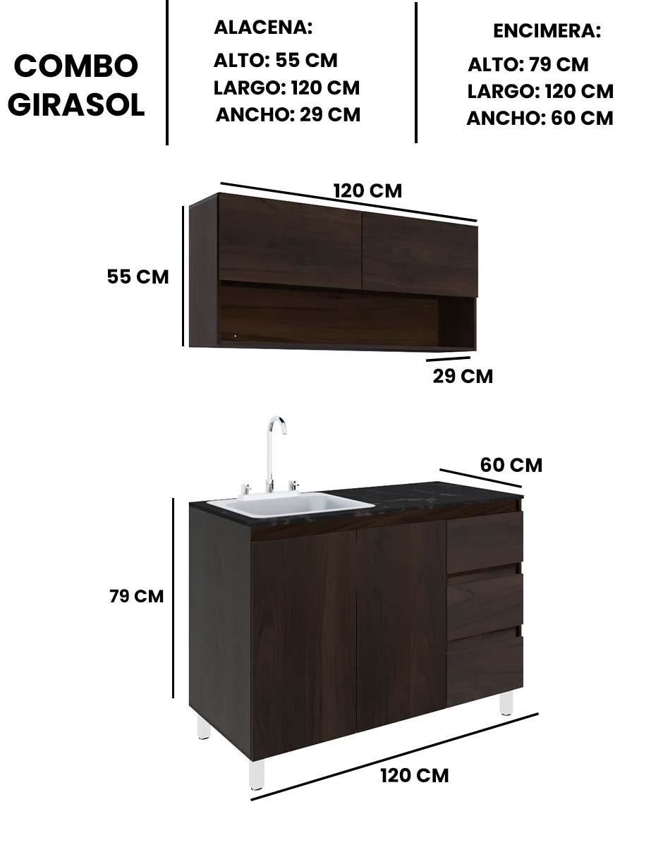 Gabinete Girasol de MDF 6