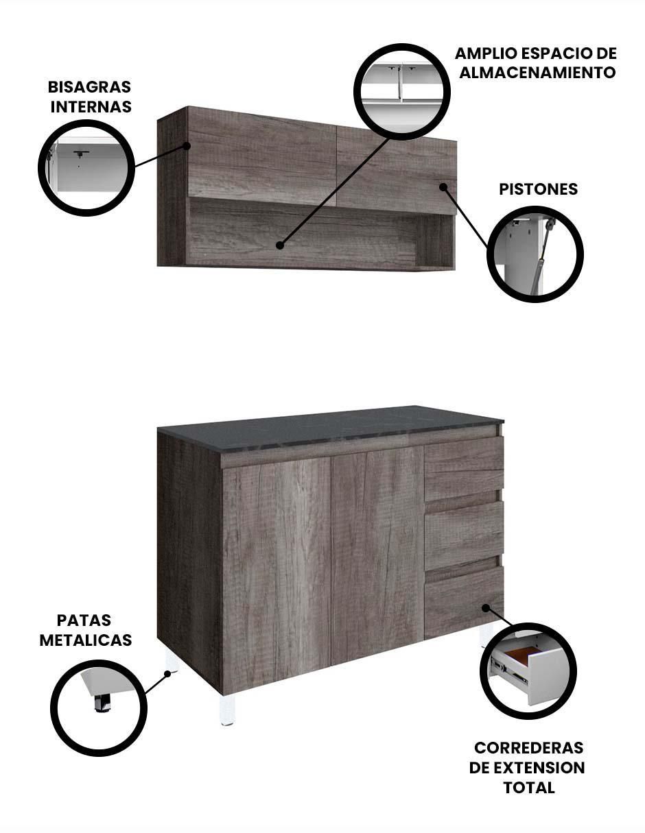 Gabinete Azalea Decomobil de MDF