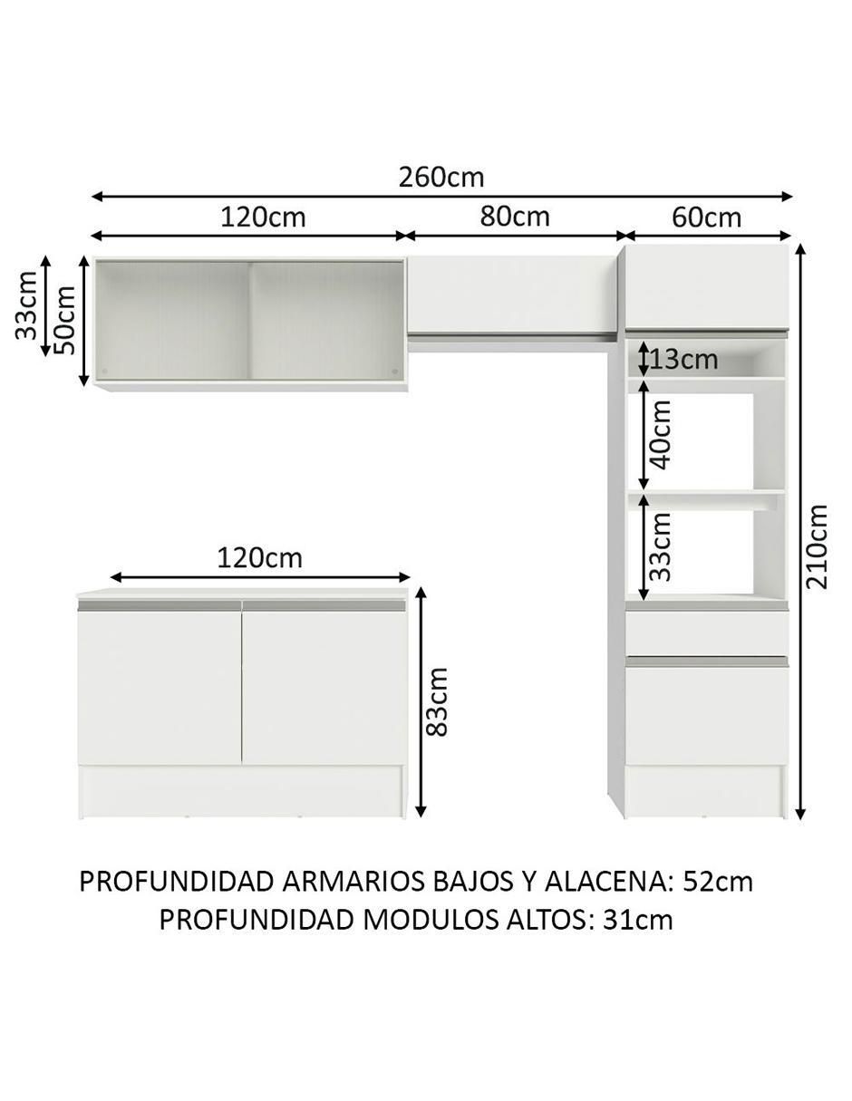Cocina integral Topazio 8