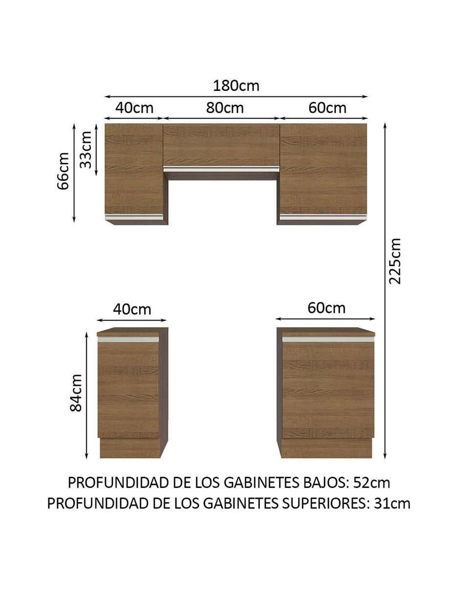 Cocina integral Glamy 9