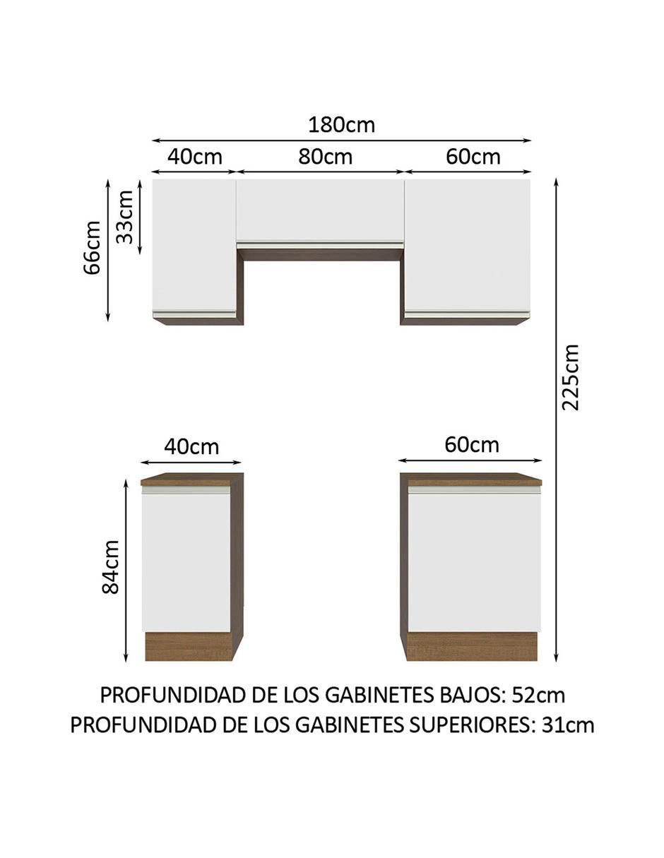 Cocina integral Glamy 9