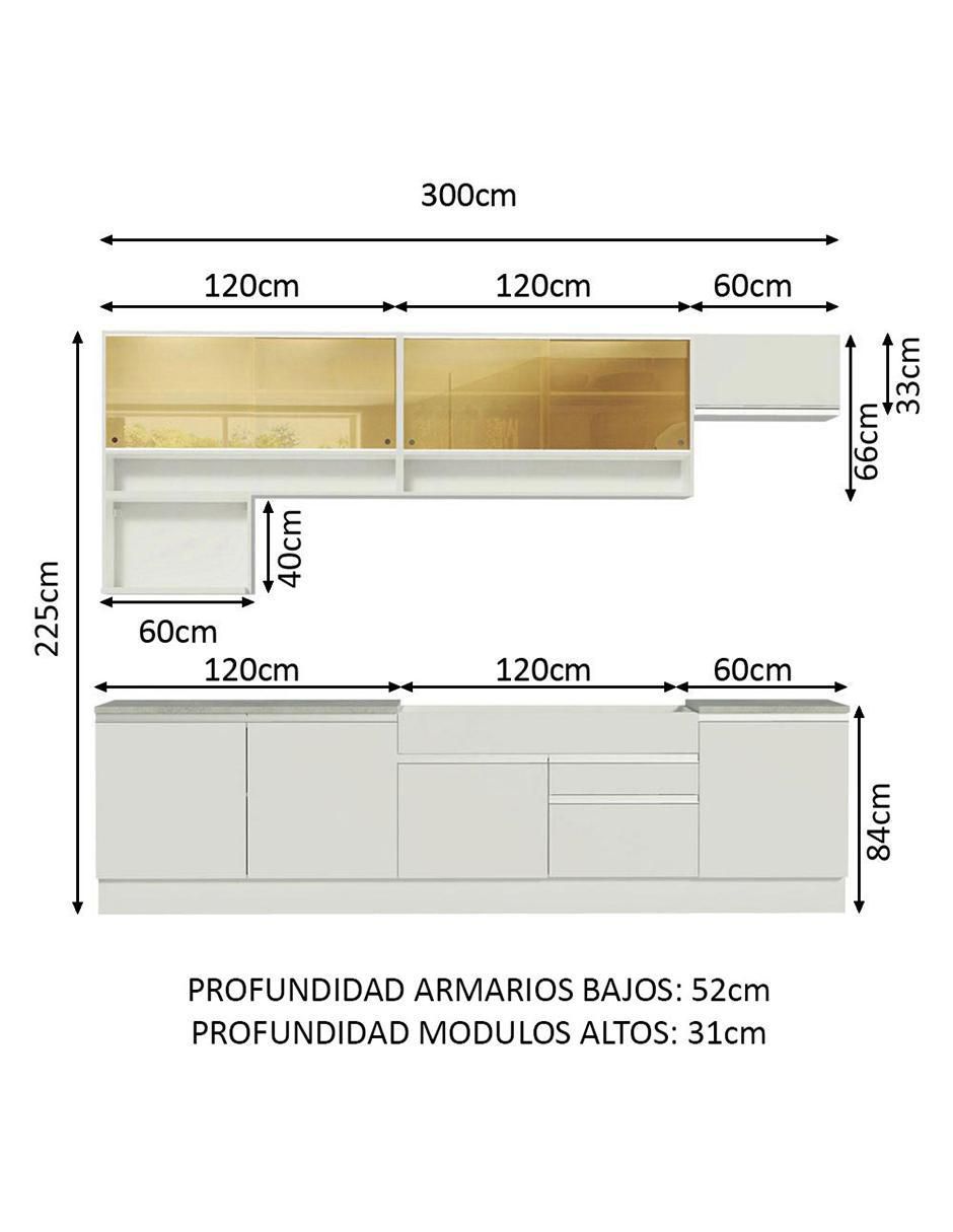 Cocina integral Glamy 11