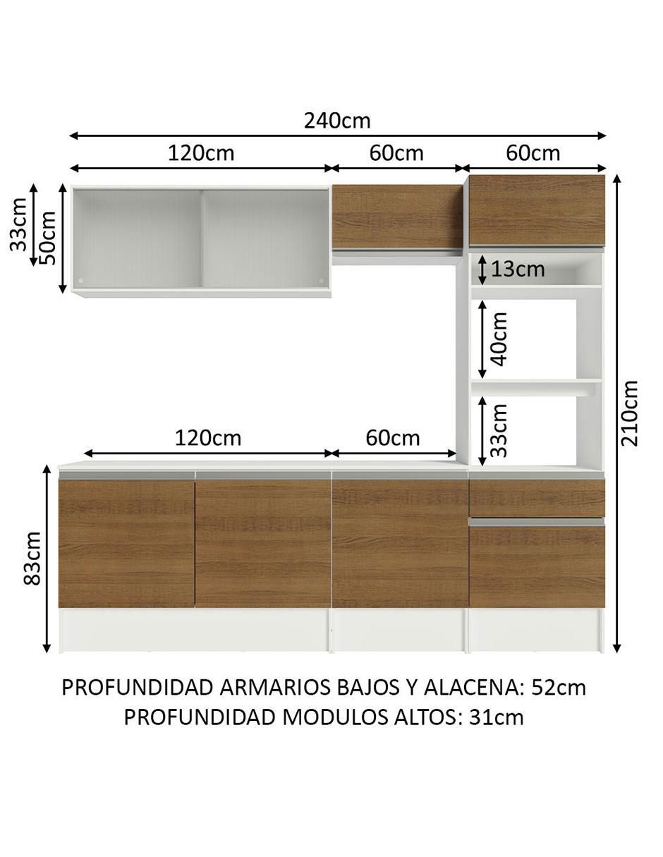 Cocina integral Topazio 11