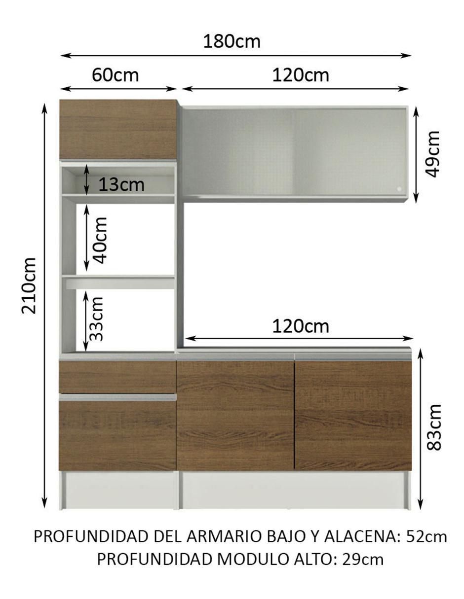Cocina integral Topazio 12