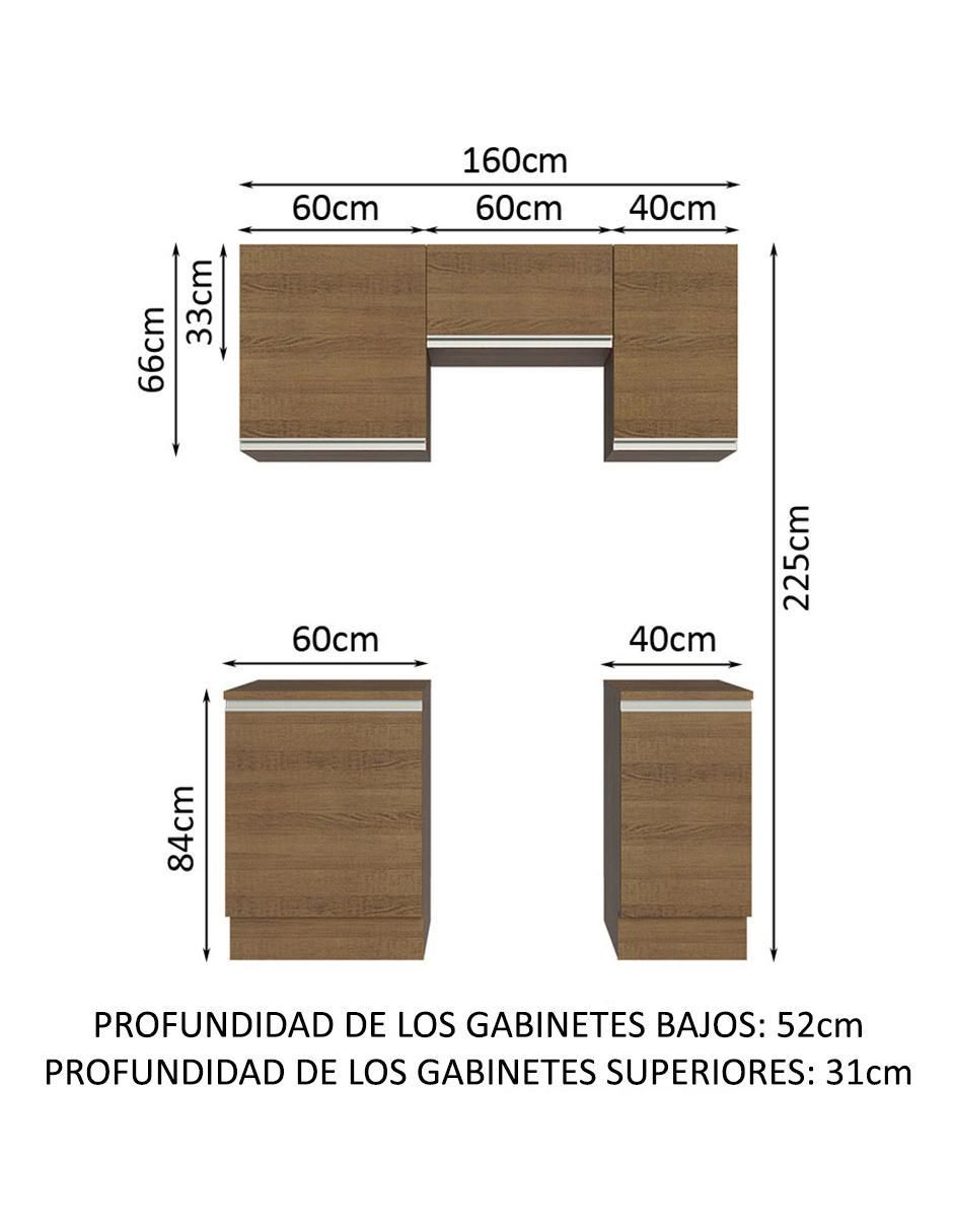 Cocina integral Glamy 13