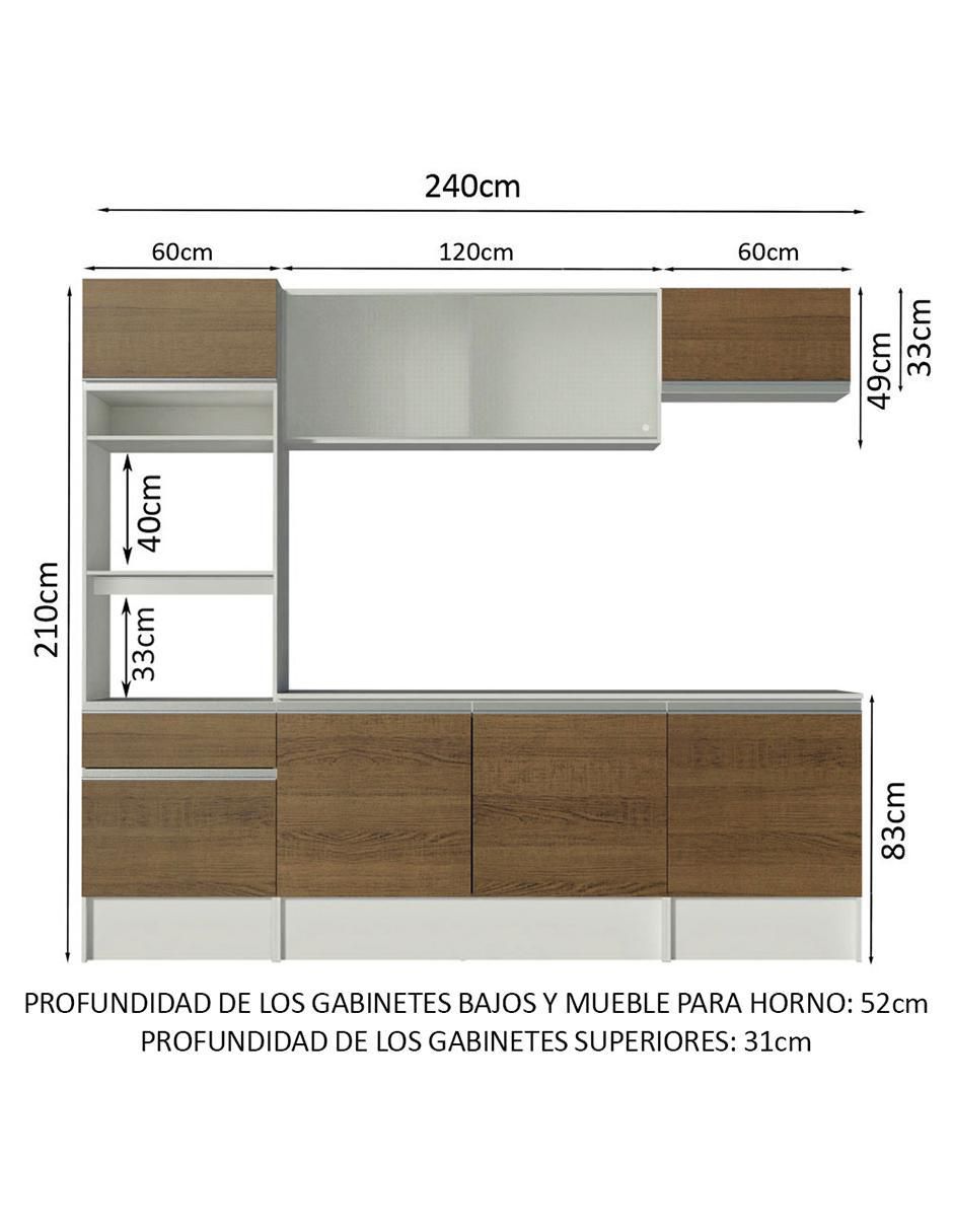 Cocina integral Topazio 11