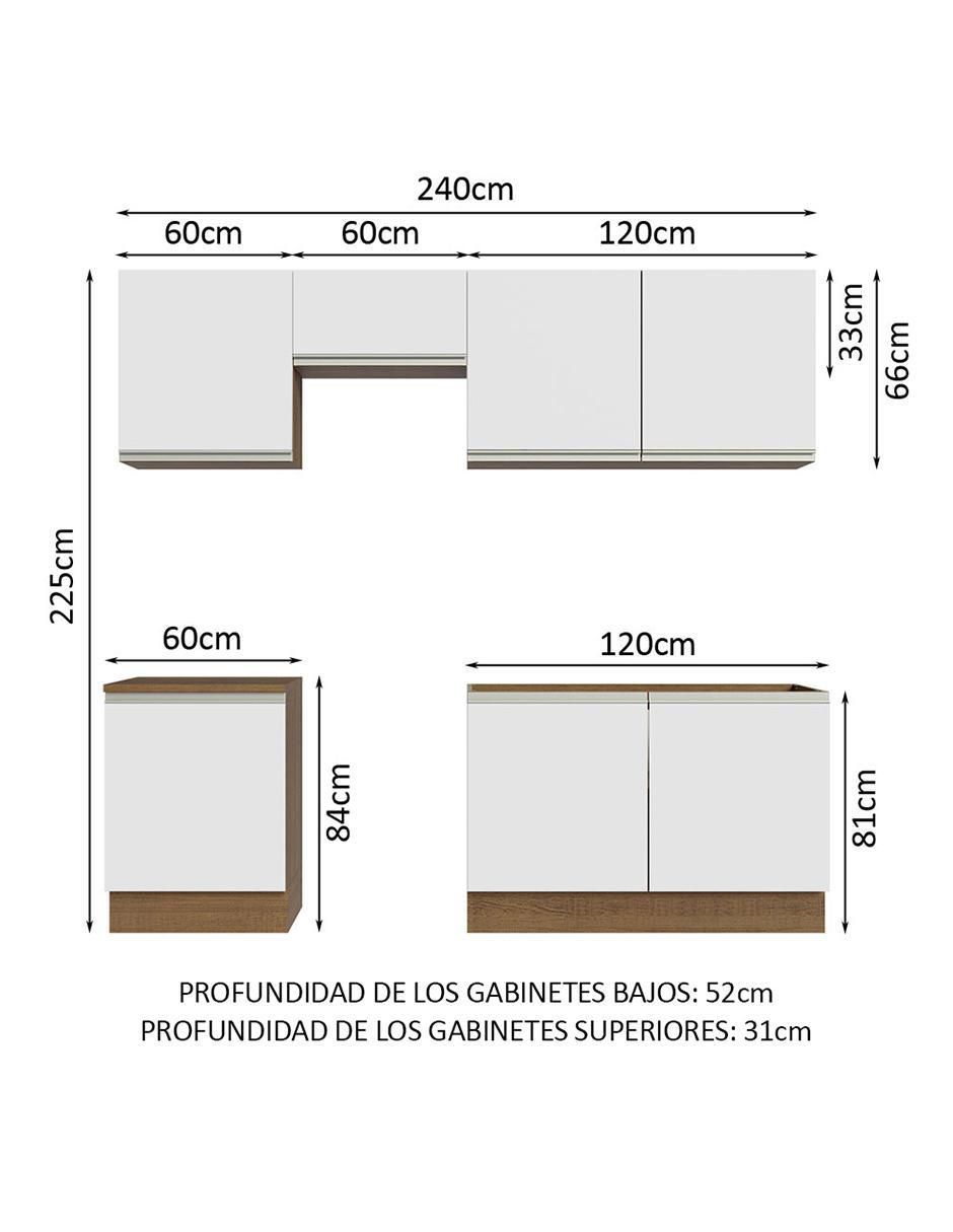 Cocina integral Glamy 12